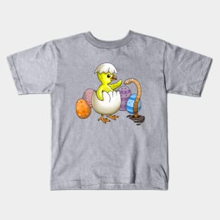 Hatched Easter Chicken Kids T-Shirt